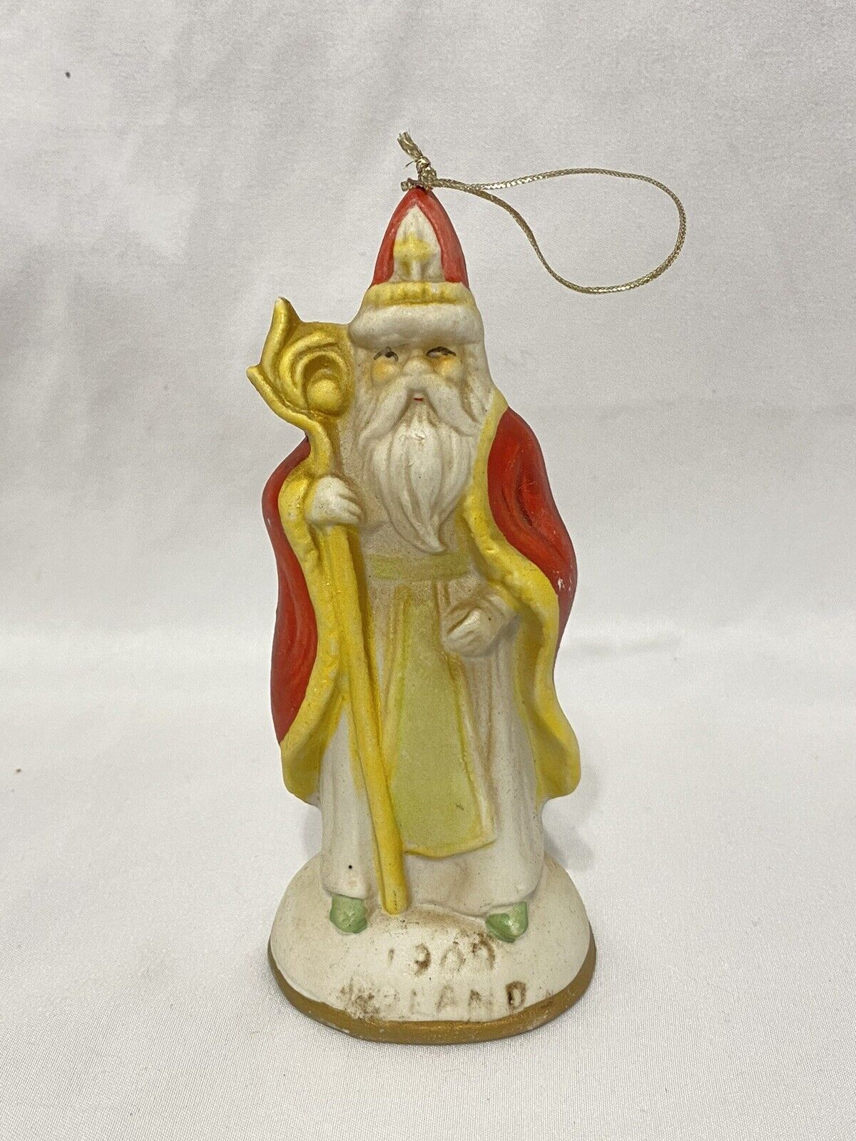 Vintage - 5.5” Santa Claus Poland 1909 Christmas Figurine Holiday Ornament