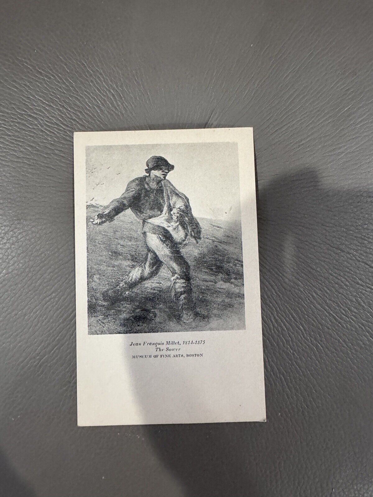 The Sower Postcard Museum Of Fine Arts