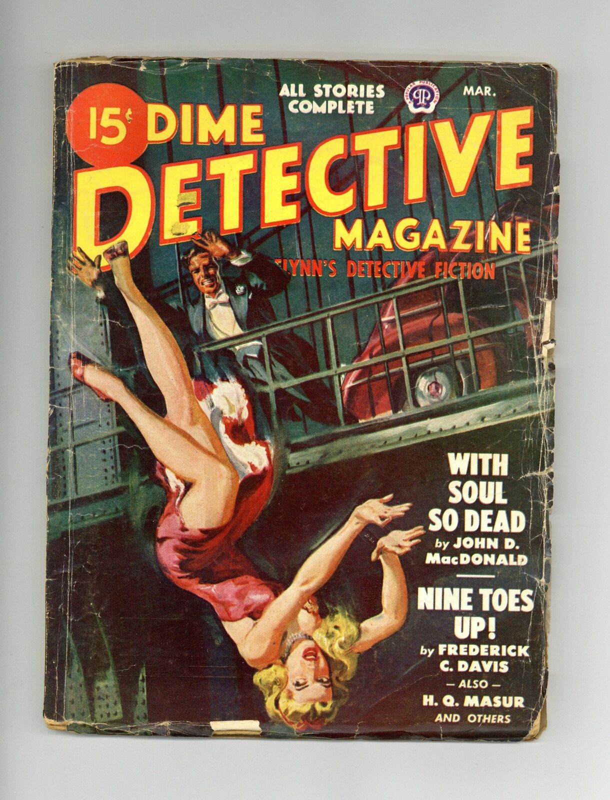 Dime Detective Magazine Pulp Mar 1948 Vol. 56 #3 VG