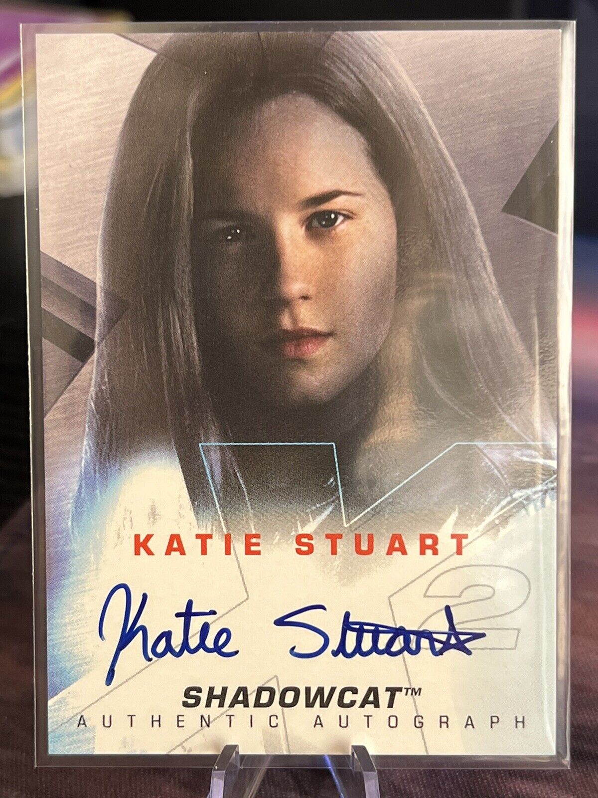 2003 Topps Marvel X-Men United Katie Stuart Shadowcat Auto Autograph