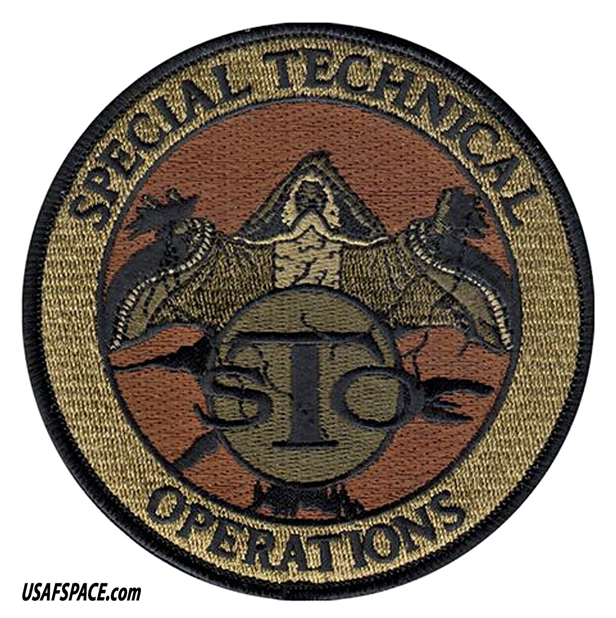 USAF SPECIAL TECHNICAL OPERATIONS- STO -DOD- Offutt AFB ORIGINAL OCP VEL PATCH