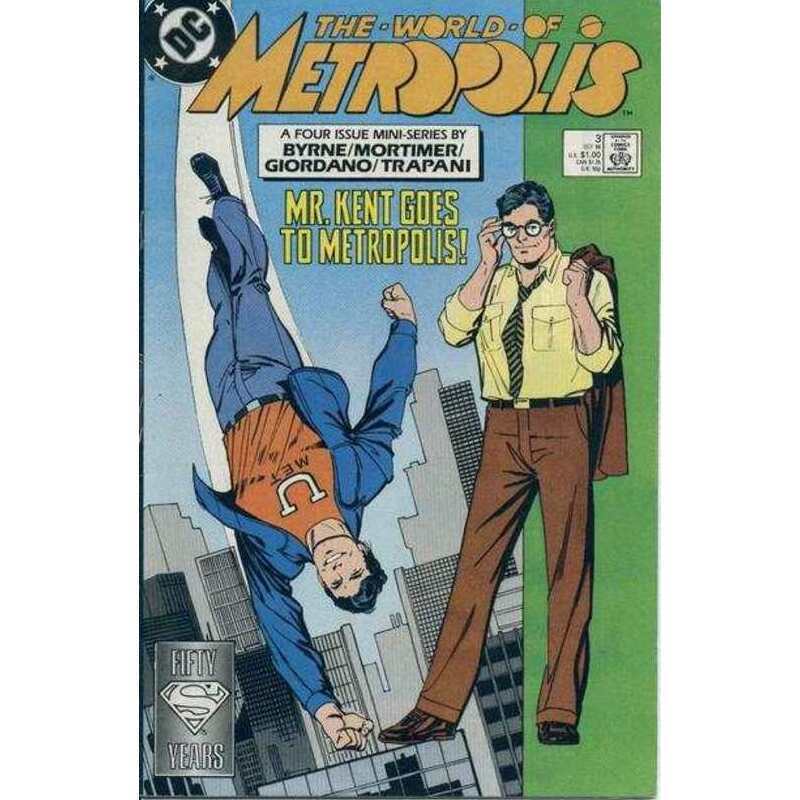 World of Metropolis #3 in Very Fine condition. DC comics [h.
