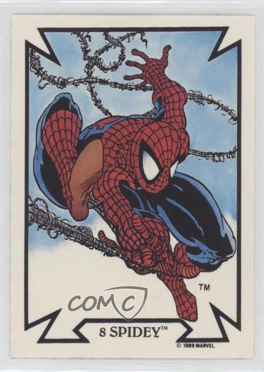1989 Comic Images Marvel Comics Todd McFarlane Spider-Man Spidey #8 3a1