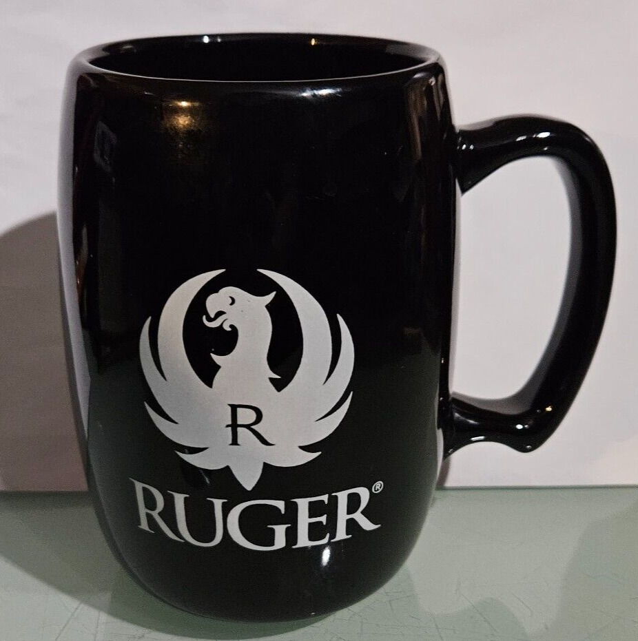RUGER FIREARMS  black with logo   MUG
