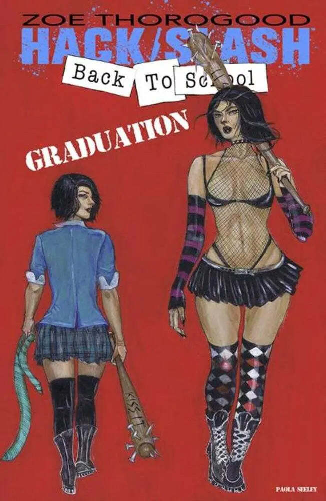 Hack Slash Back To School #4 (Of 4) Cover C 1 in 10 Paolo Seeley Variant