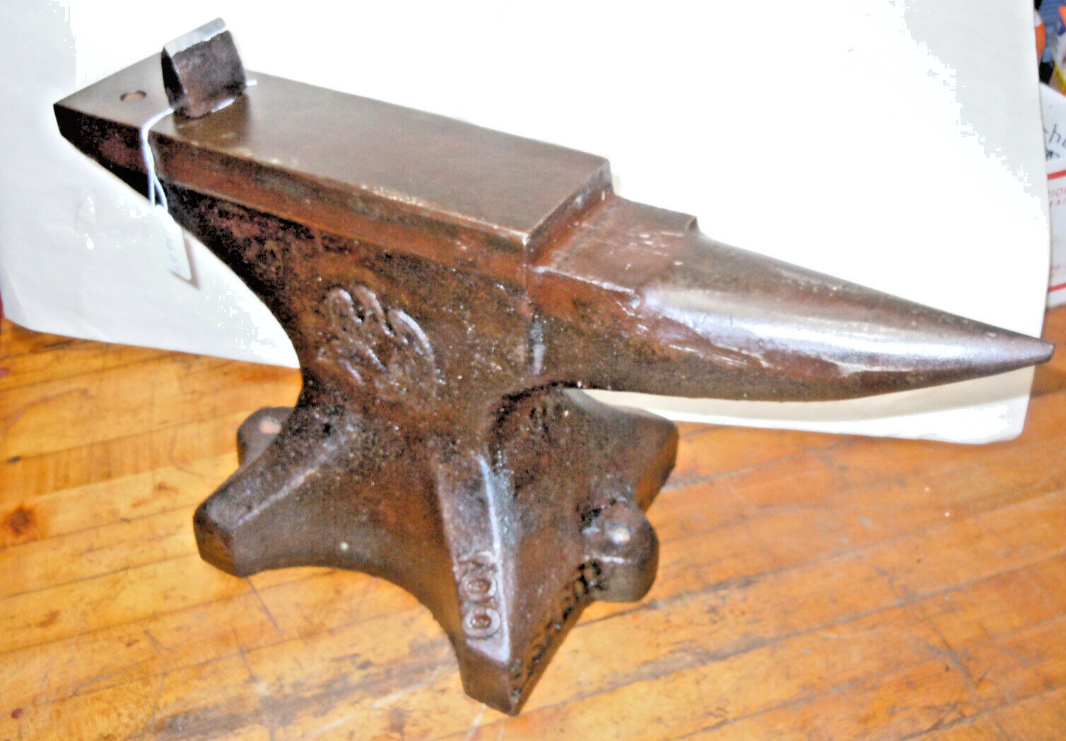 FISHER VINTAGE 1901 No. 100 EAGLE BLACKSMITH ANVIL, WEIGHS 100 lbs.