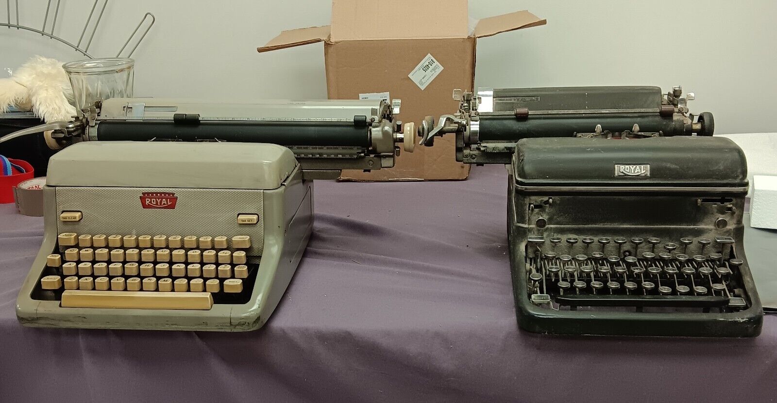 Vintage Royal Typewriter 1930 and 1950