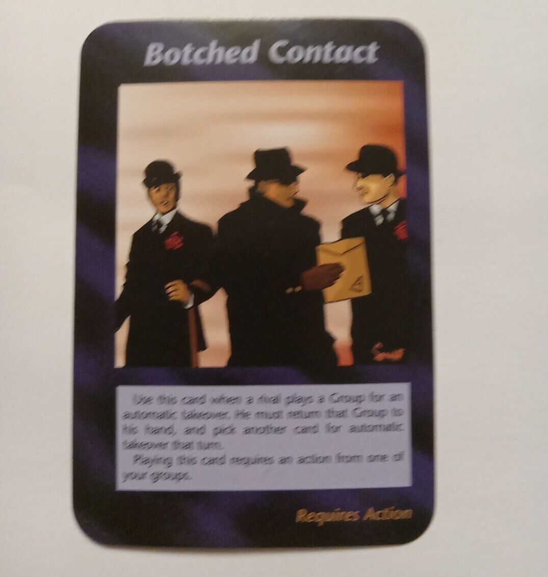 Illuminati New World Order Card Game INWO Botched Contact Conspiracy Action NWO 