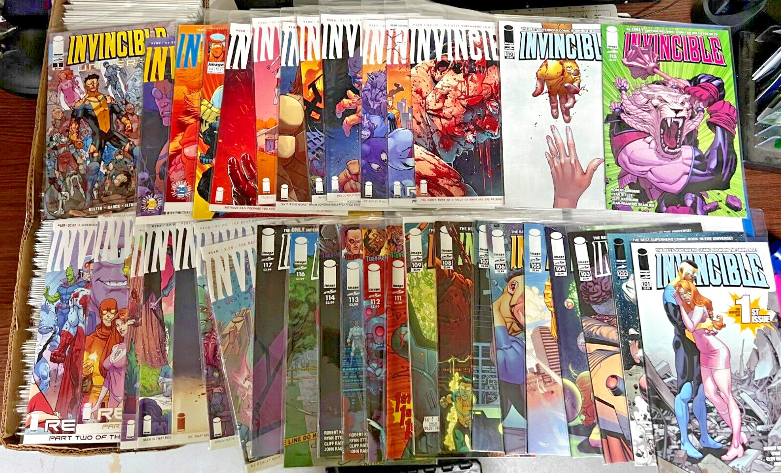 Invincible Lot by Image Comics  101-134, 36 books total, Kirkman, Sky Bound