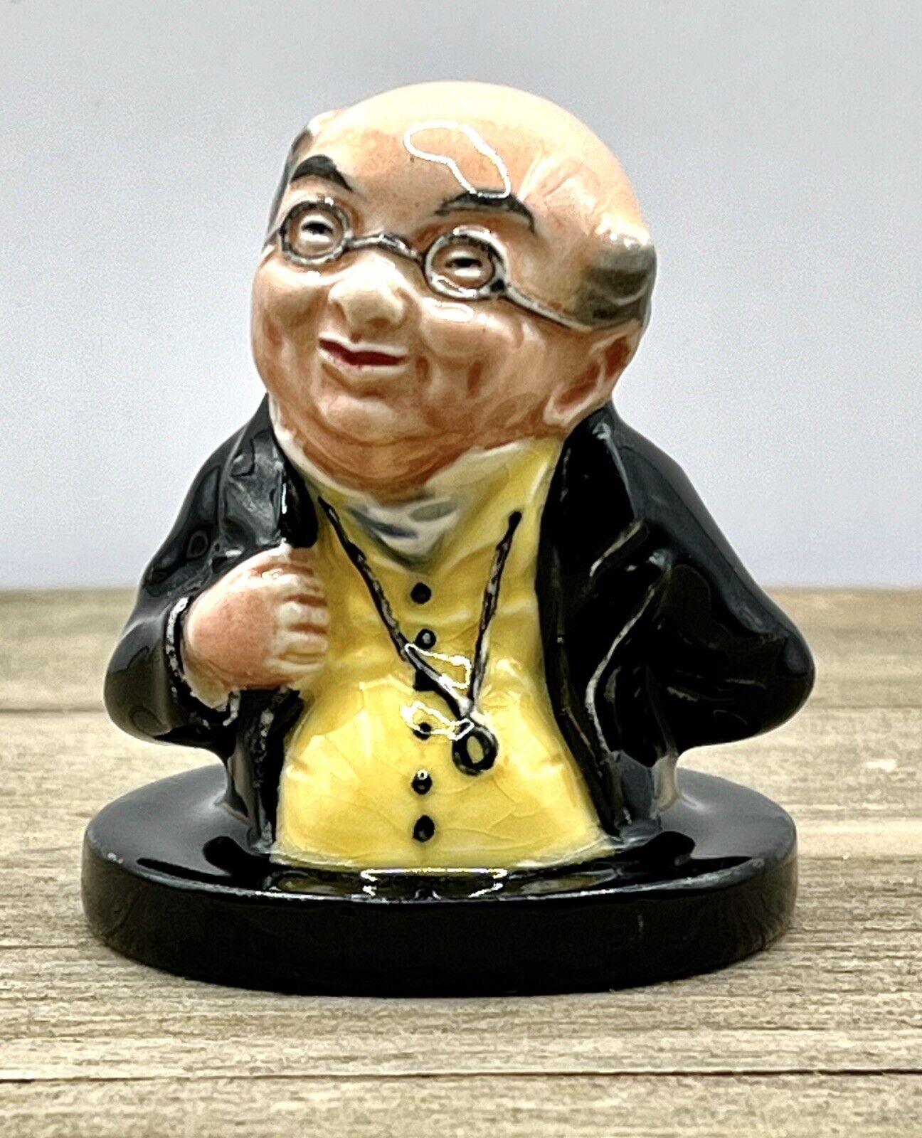 RARE Mr. Pickwick Royal Doulton Figurine Bust 2.5