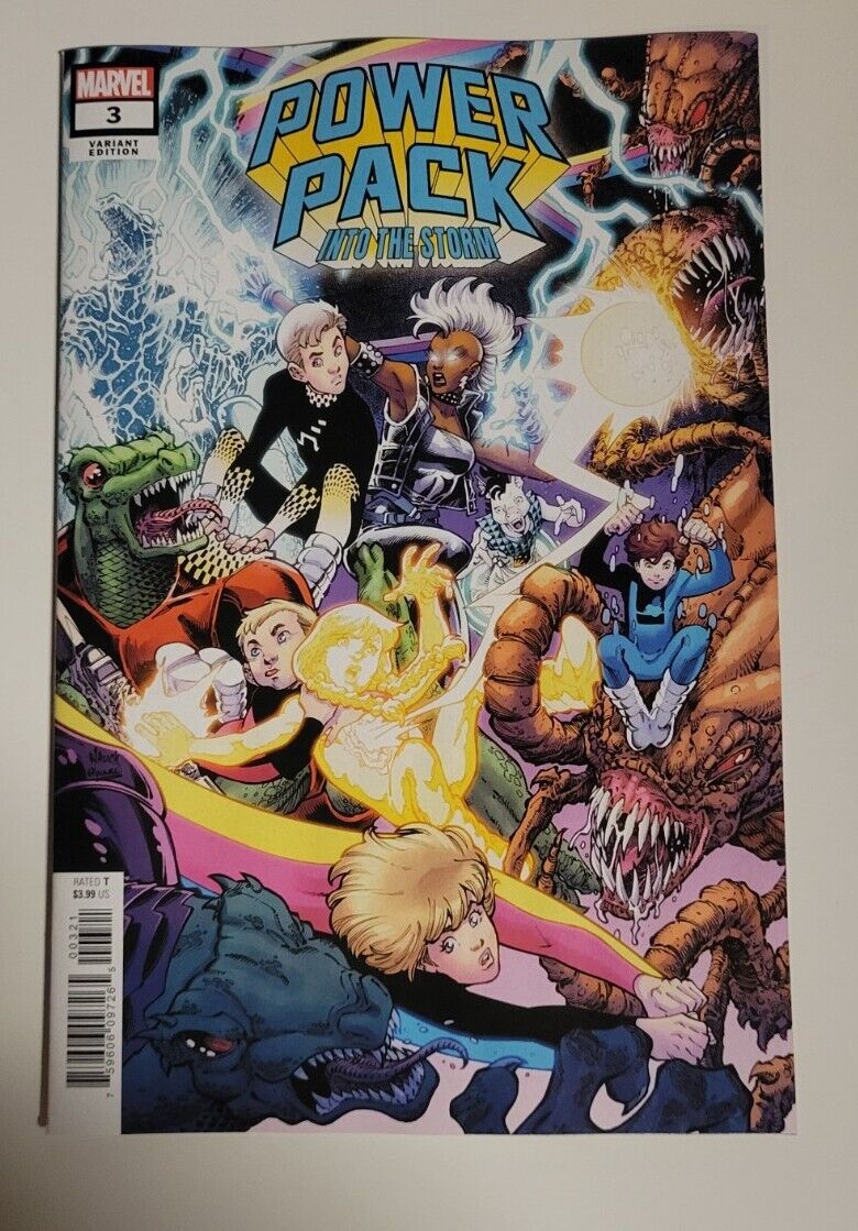 POWER PACK: INTO THE STORM #3 03/13/2024 NM/NM- TODD NAUCK VARIANT MARVEL COMICS