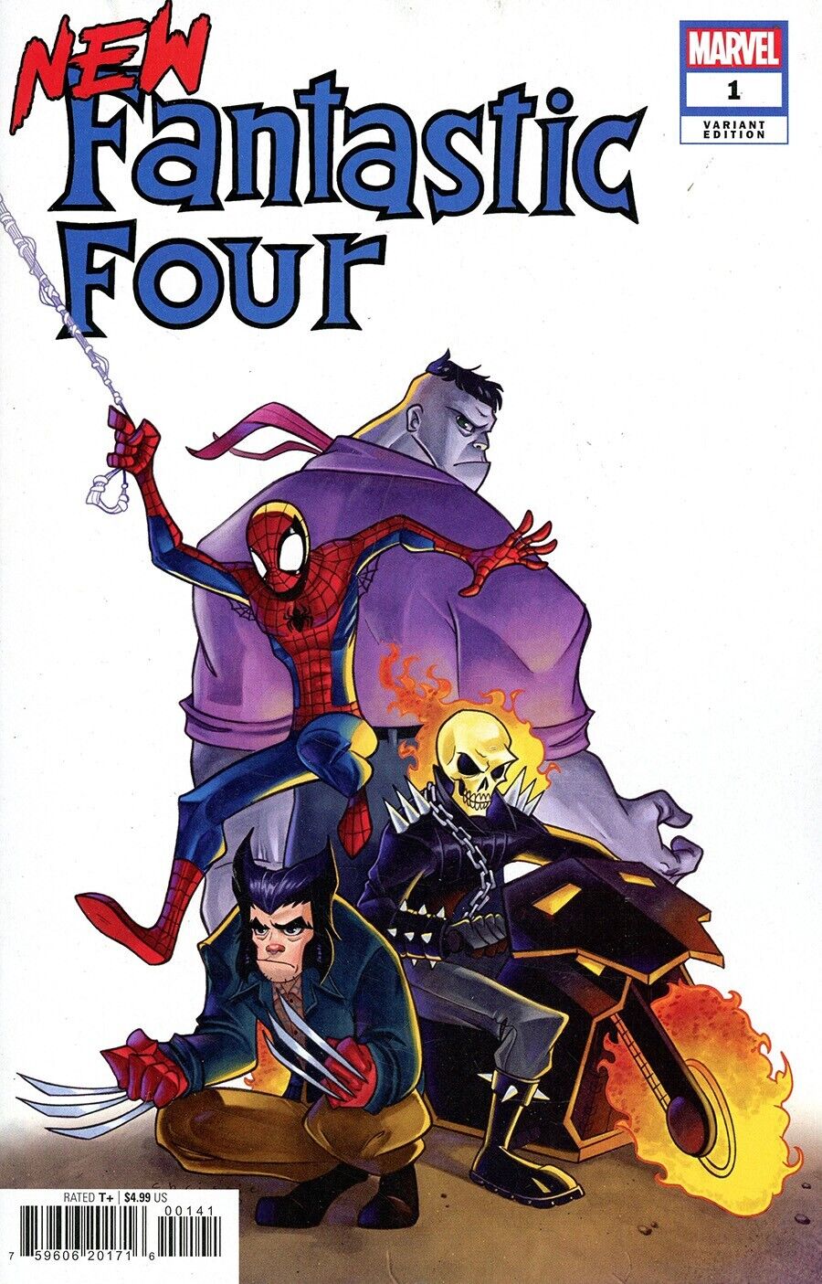 New Fantastic Four #1 (of 5) Cover D Zullo Variant Marvel Comics 2022 EB08