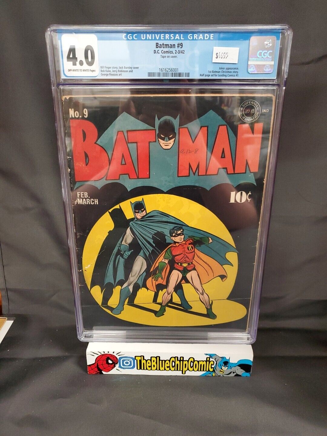 🔥 🦇 Batman #9 CGC D.C. 1942 🦇 🔥 1616256001