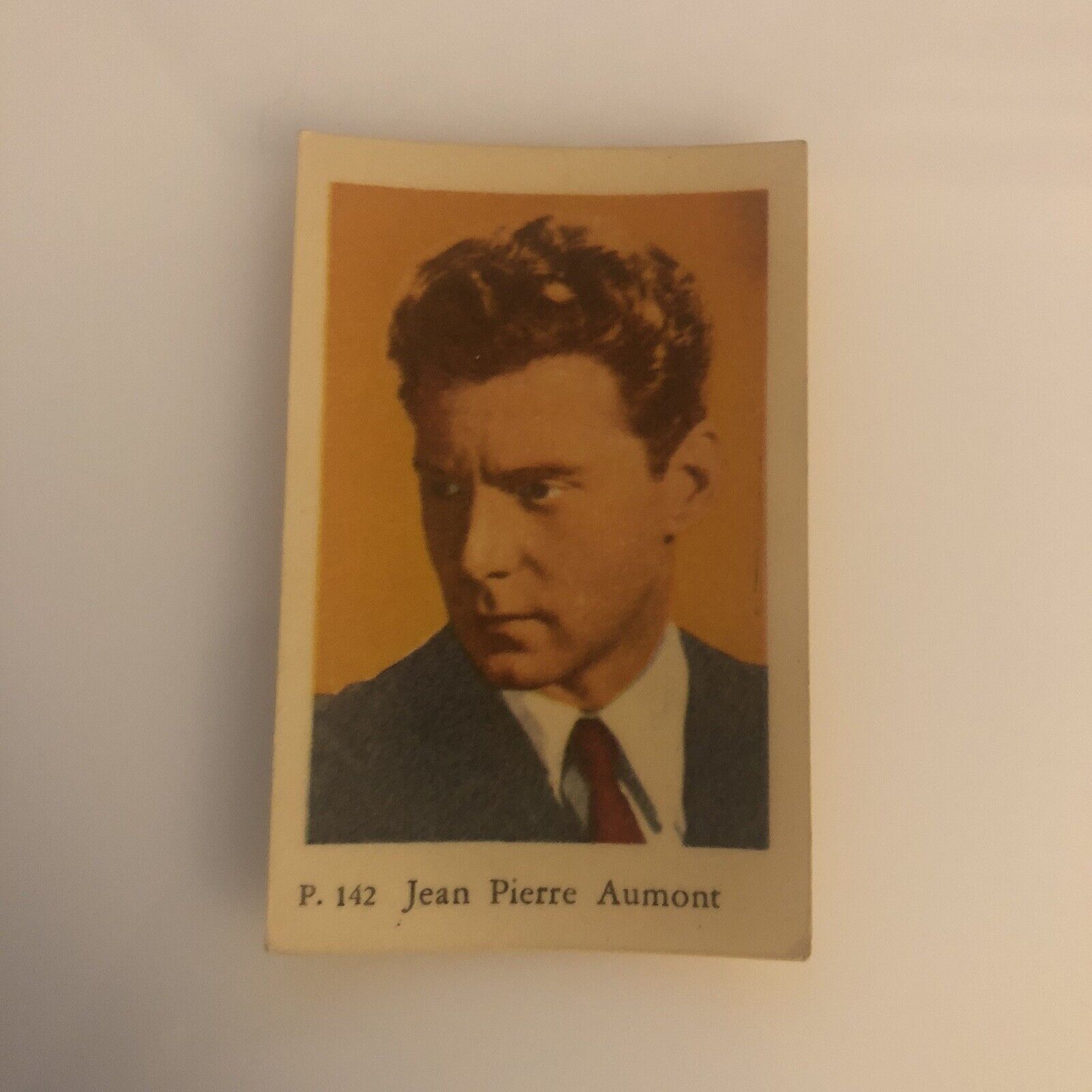 1950s Gum Card Jean Pierre Aumont