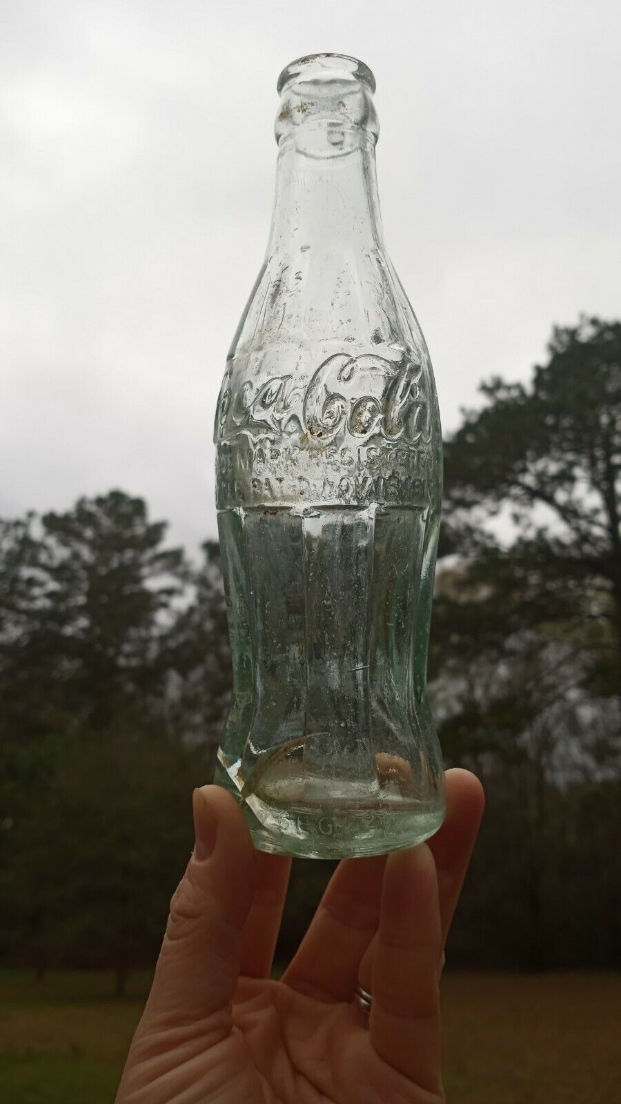 Laurel Miss/ Mississippi 1915 Hobbleskirt Coca Cola Soda Bottle