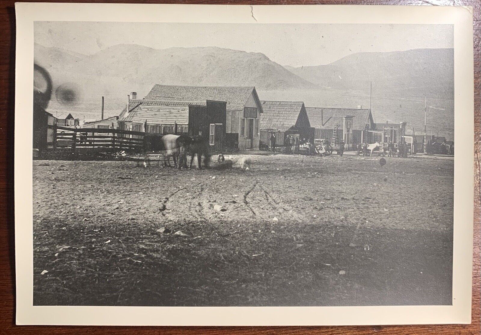 Candelaria Historic Nevada Mining Western 1880s Photograph Downtown Street Scene