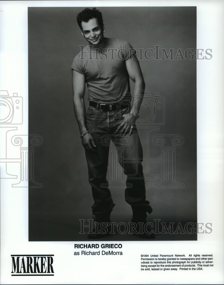 1995 Press Photo Richard Grieco as Richard DeMorra - spp58646