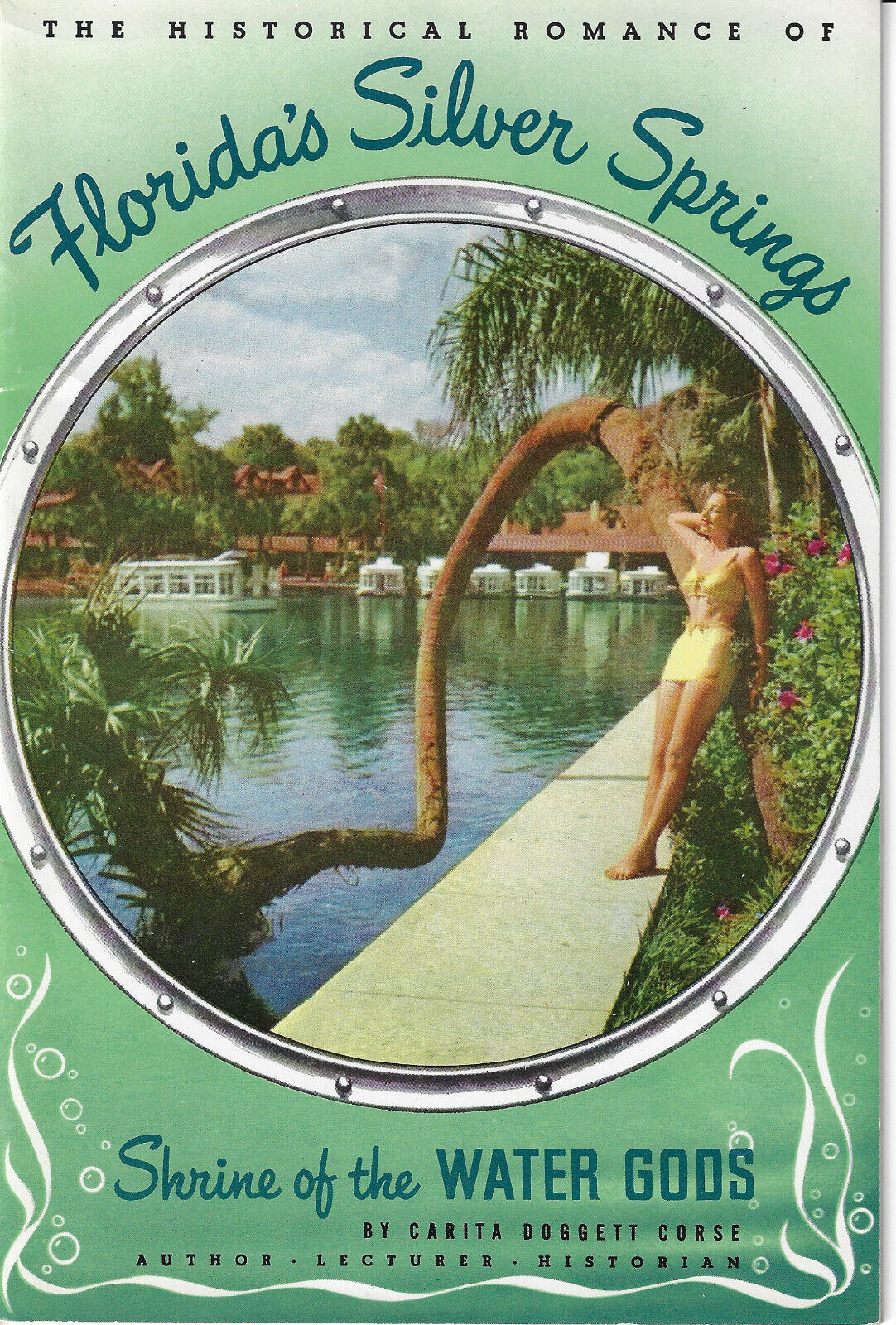 CA 1950s BOOKLET FOR FLORIDA\'S SILVER SPRINGS