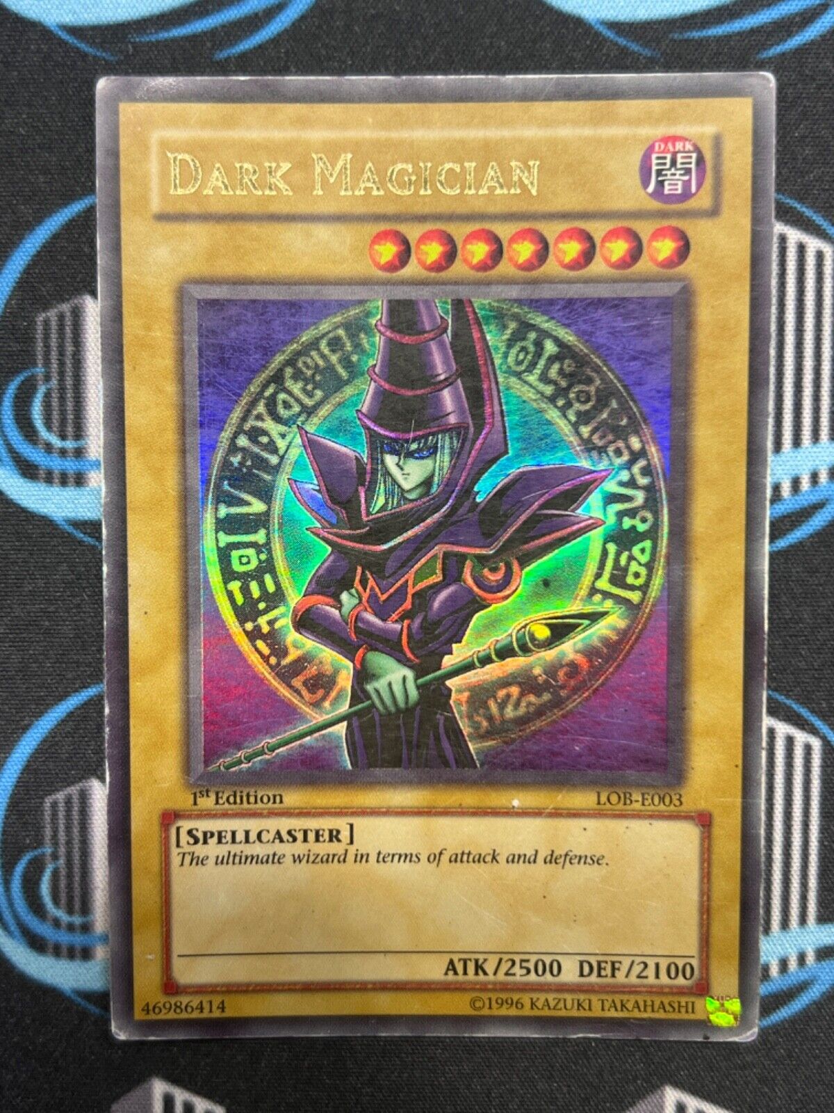 Yugioh 2002 Dark Magician 1st Edition SDY-006 Ultra Rare MP