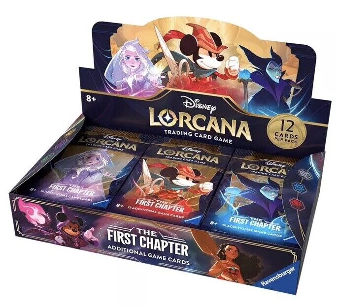 Disney Lorcana - TCG - The First Chapter Booster Box PREORDER | ✅FREE SHIP✅