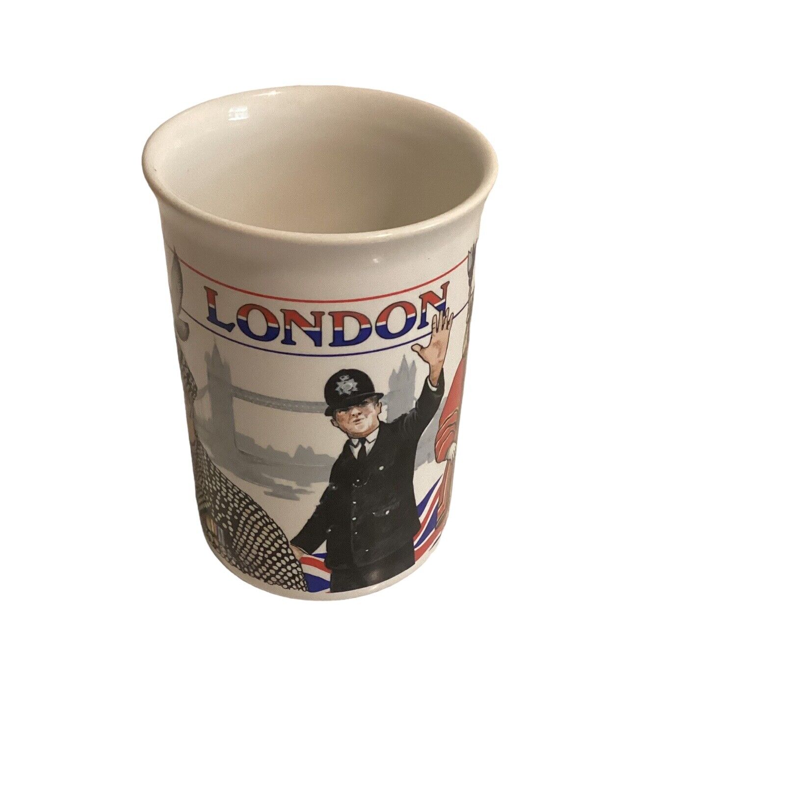 Dunoon  Fine Porcelain  London Coffee Cup Mug  Made In Scotland