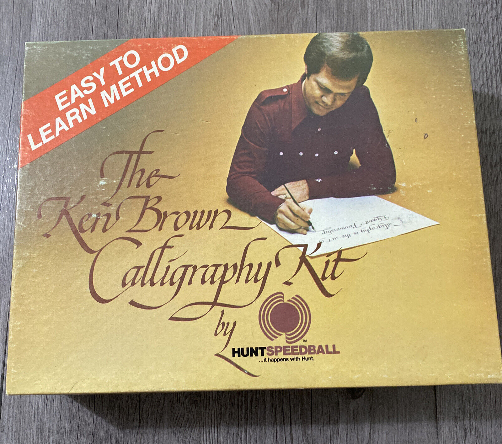 Ken Brown Calligraphy Kit. Sealed Never Used