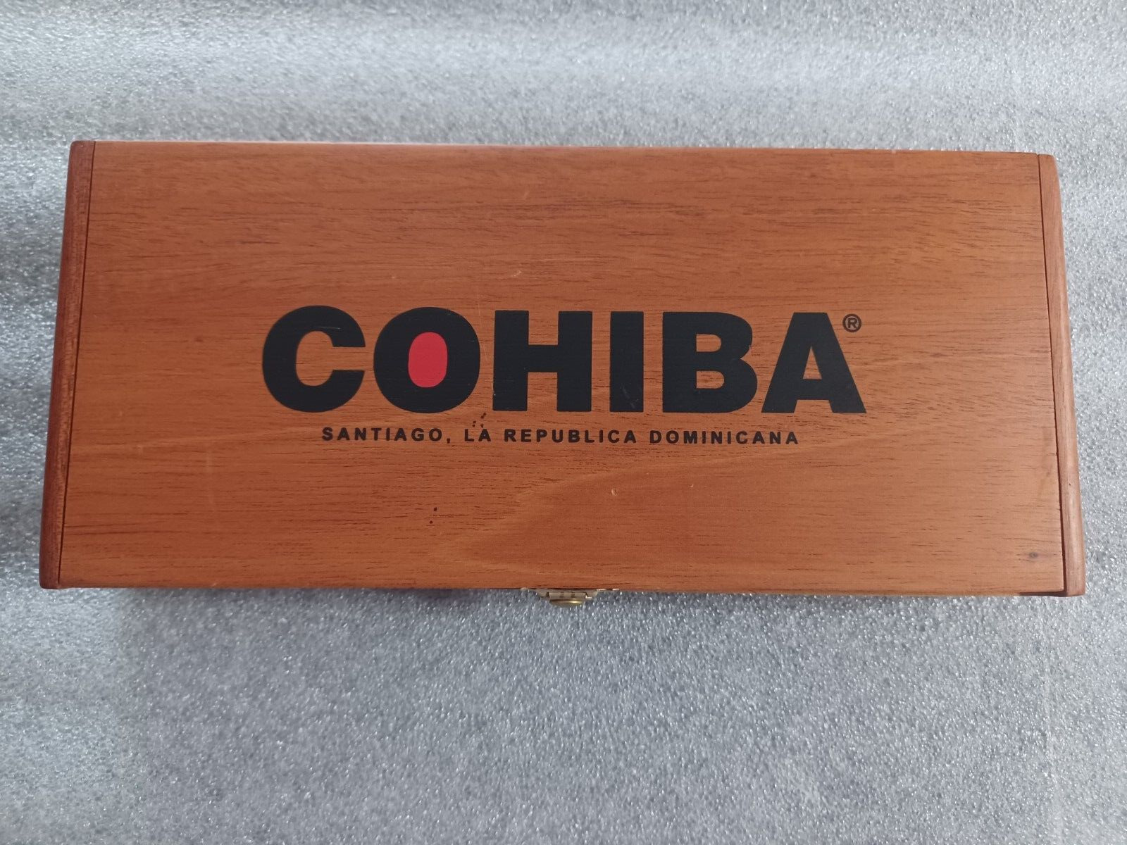 Cohiba Red Dot Wooden Box and Cohiba Cigar Cutter