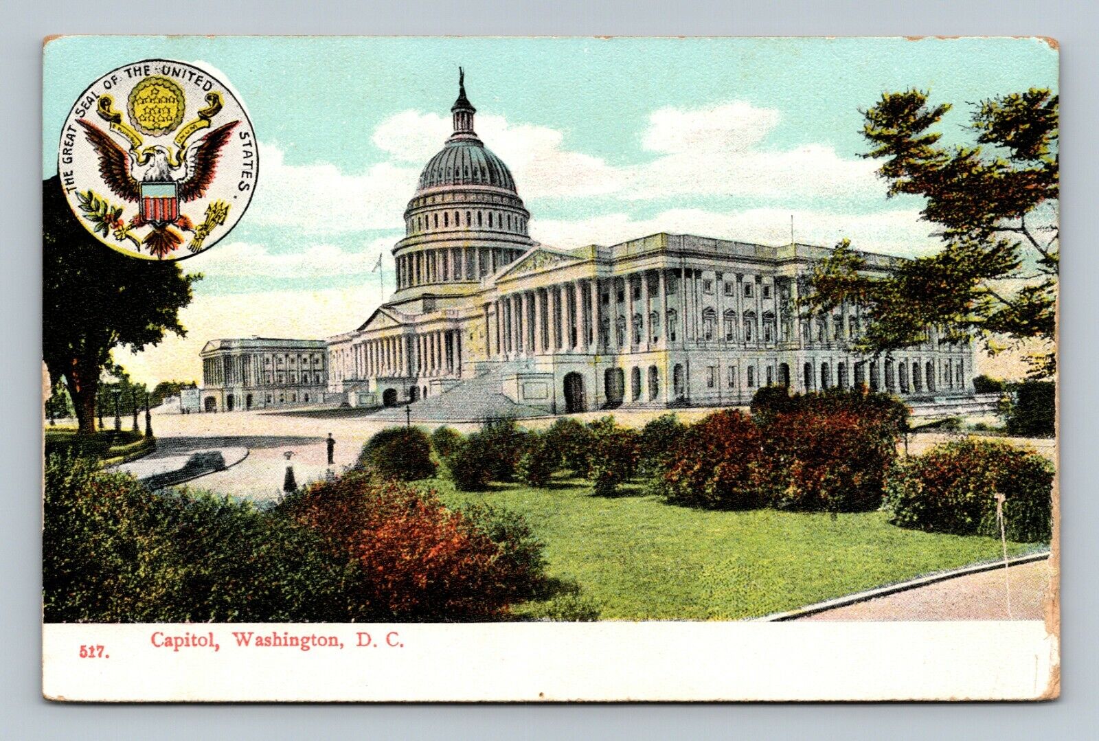 Capitol Washington D.C. Postcard 