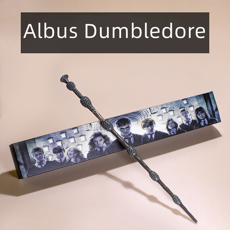 Albus Dumbledore Magic Cosplay Wand Collection W/ Metal Core Harry Potter Wands