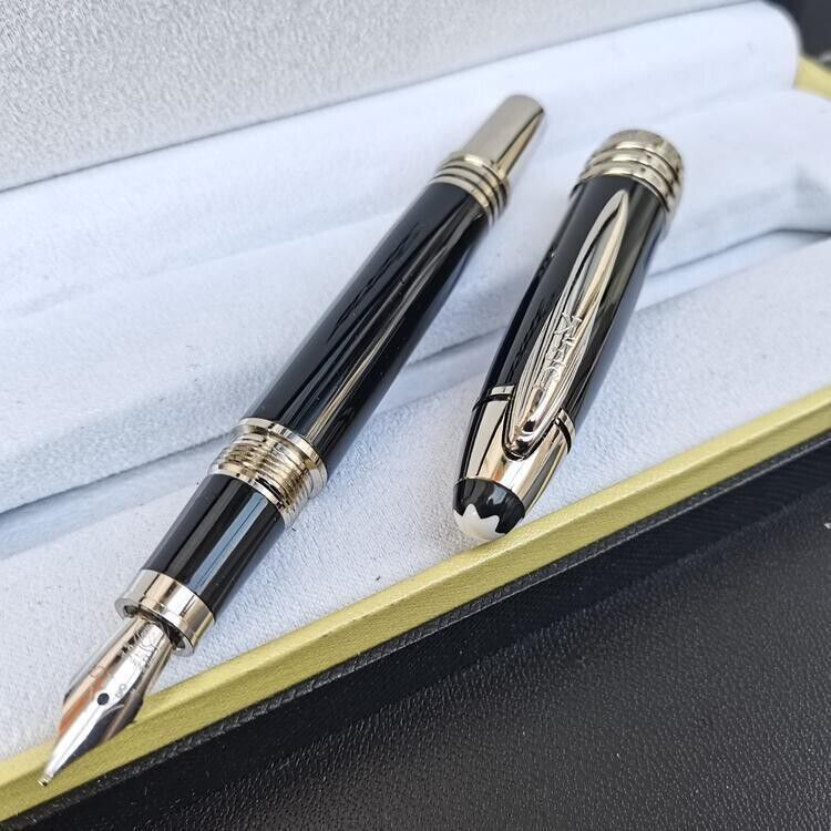 Luxury Great Writers Series Black Color 0.7mm nib Fountain Pen NO BOX