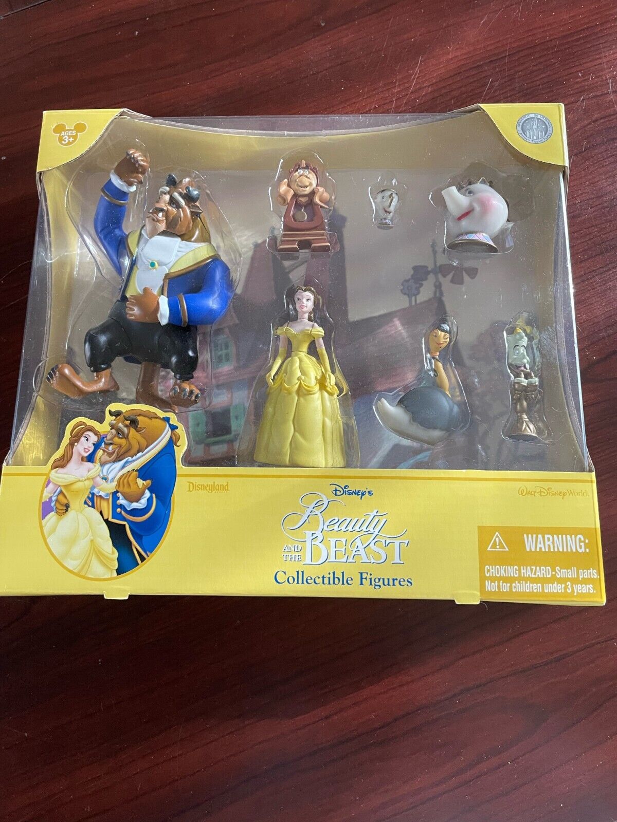 Disney\'s Beauty and the Beast collectible figure set New original box 7 figures