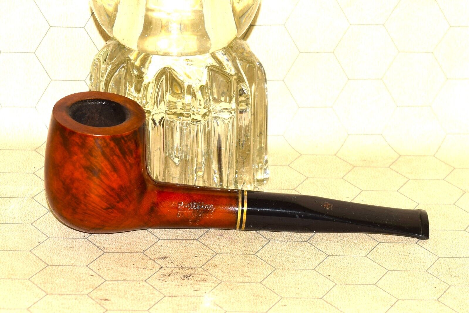 SPITFIRE BY LORENZO 96 Italy 9mm Tobacco Pipe #A376
