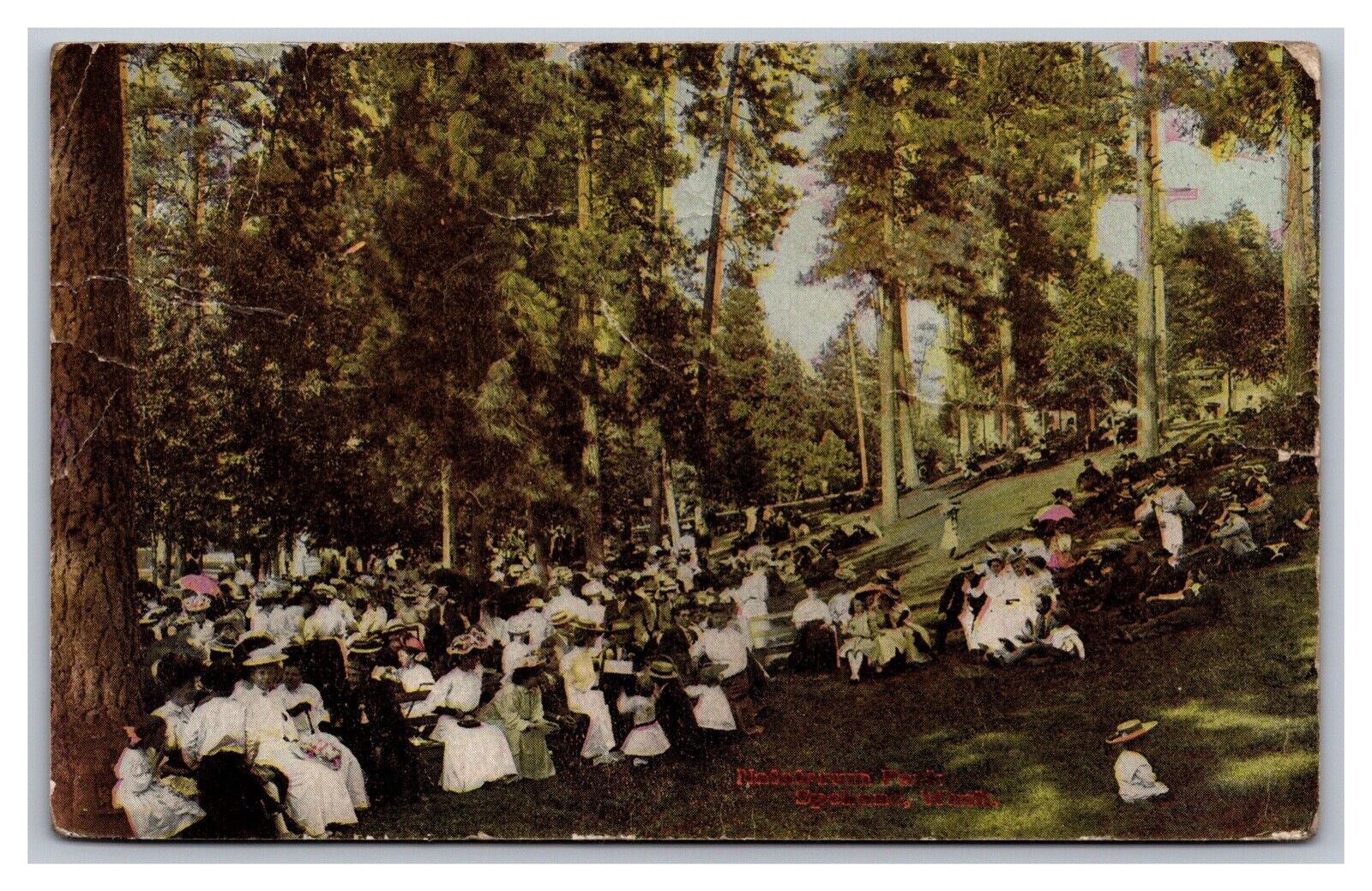 Spokane, WA Washington, Natatorium Park, Postcard Posted 1910\'s