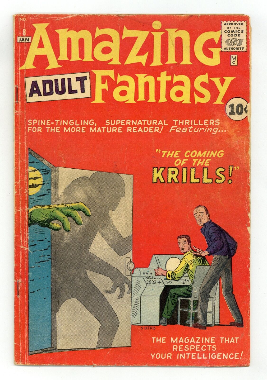 Amazing Adult Fantasy #8 GD/VG 3.0 1962