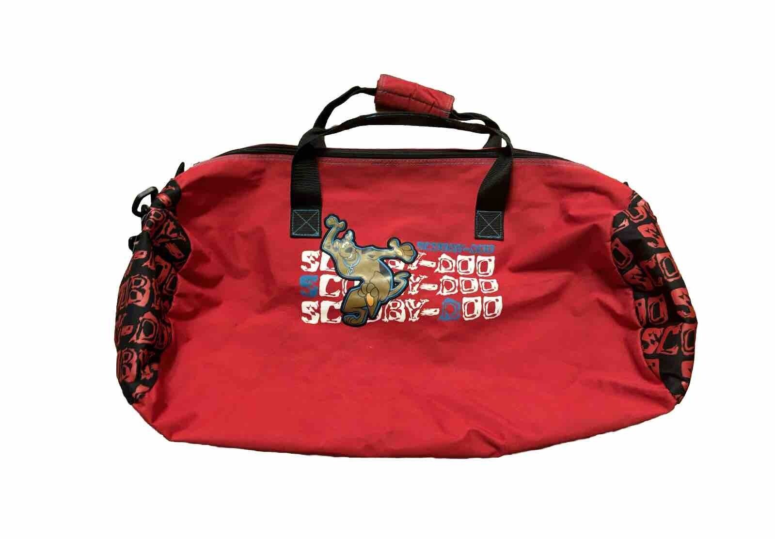 Vintage Scooby-Doo Red Duffle Gym Travel Bag