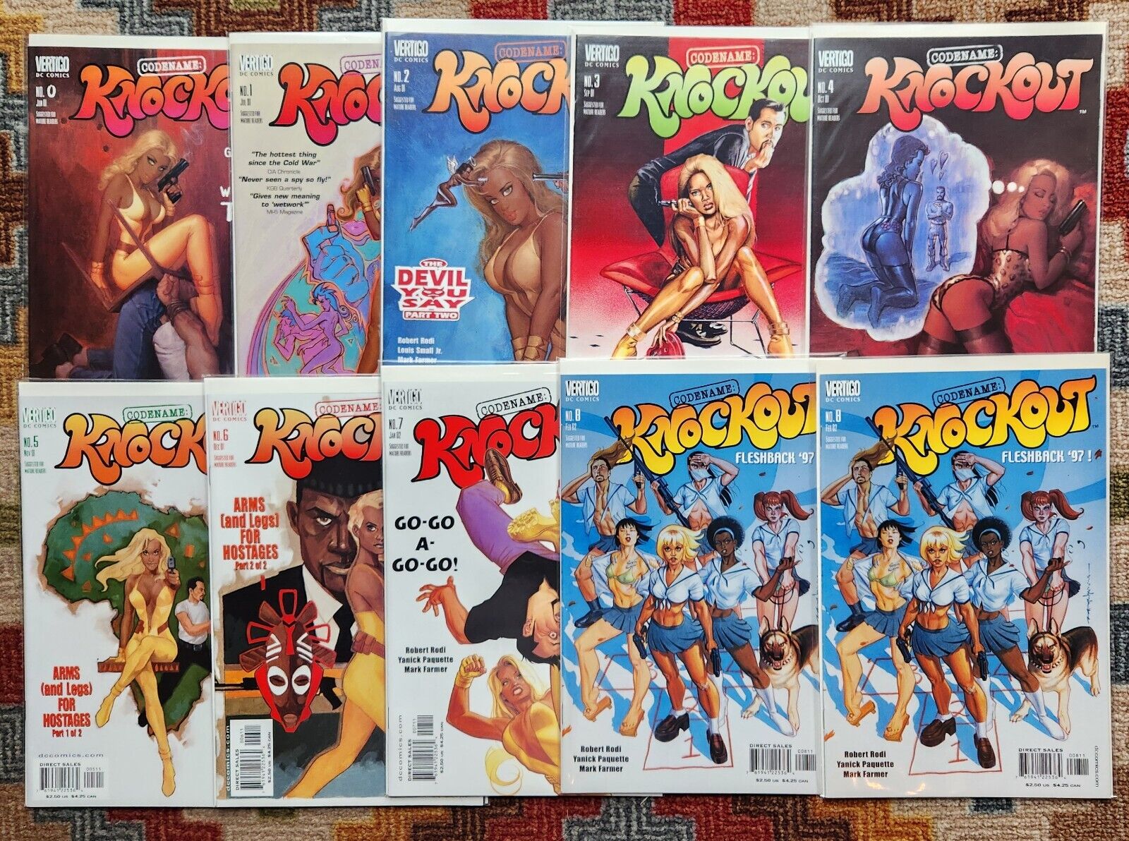 Codename: Knockout #0-23 LOT - VF/NM (2001)
