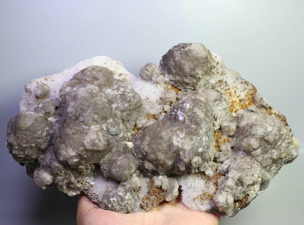 3.76lb Natural Natural Beauty Original Crystal Calcite Cluster Mineral Specimen