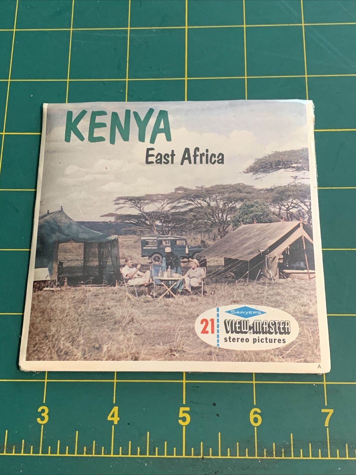 Scarce Vintage Sawyer's view-master KENYA east Africa 3 Reel Set B123 Sealed Gr1
