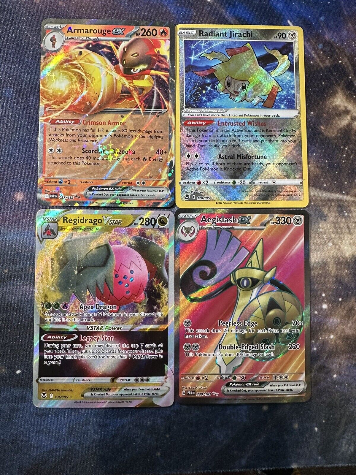 Ultra Rare Pokémon Card Lot (4)