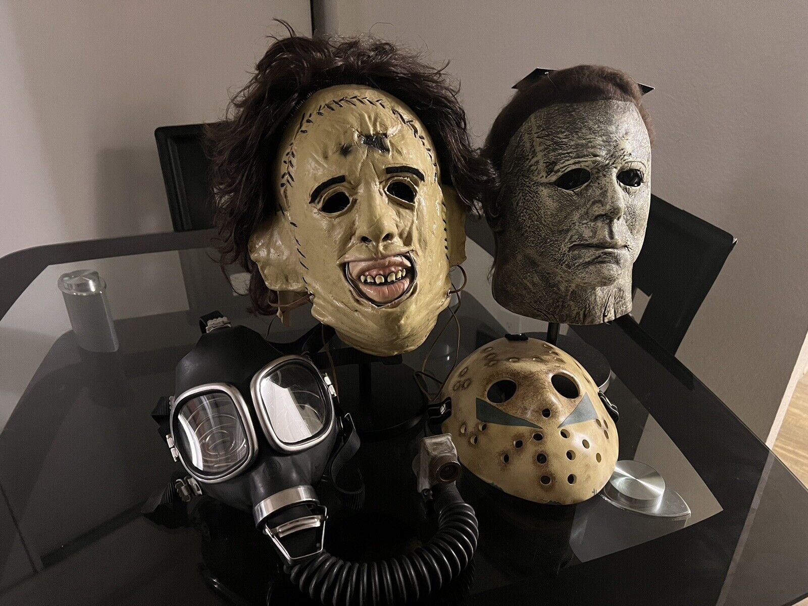 NECA Jason Voorhees TOTS Michael Myers Leatherface Harry Warden Halloween Masks