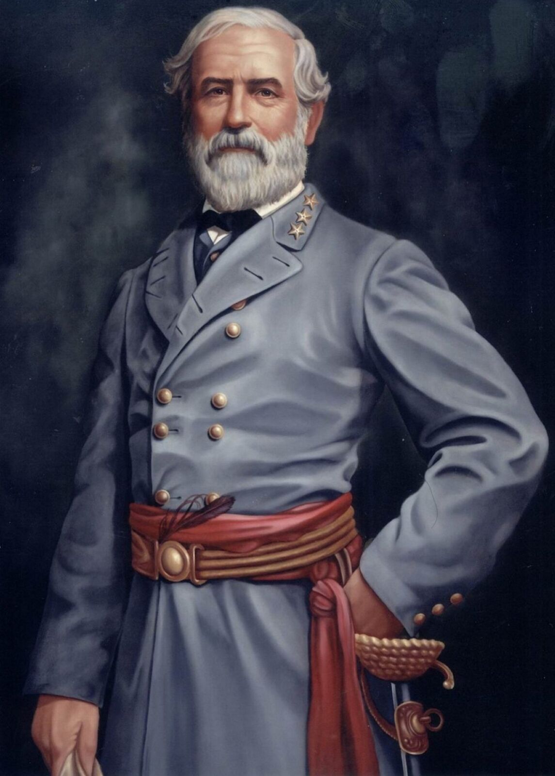 General ROBERT E LEE,  BEAUTIFUL PORTRAIT PHOTO (188-n)