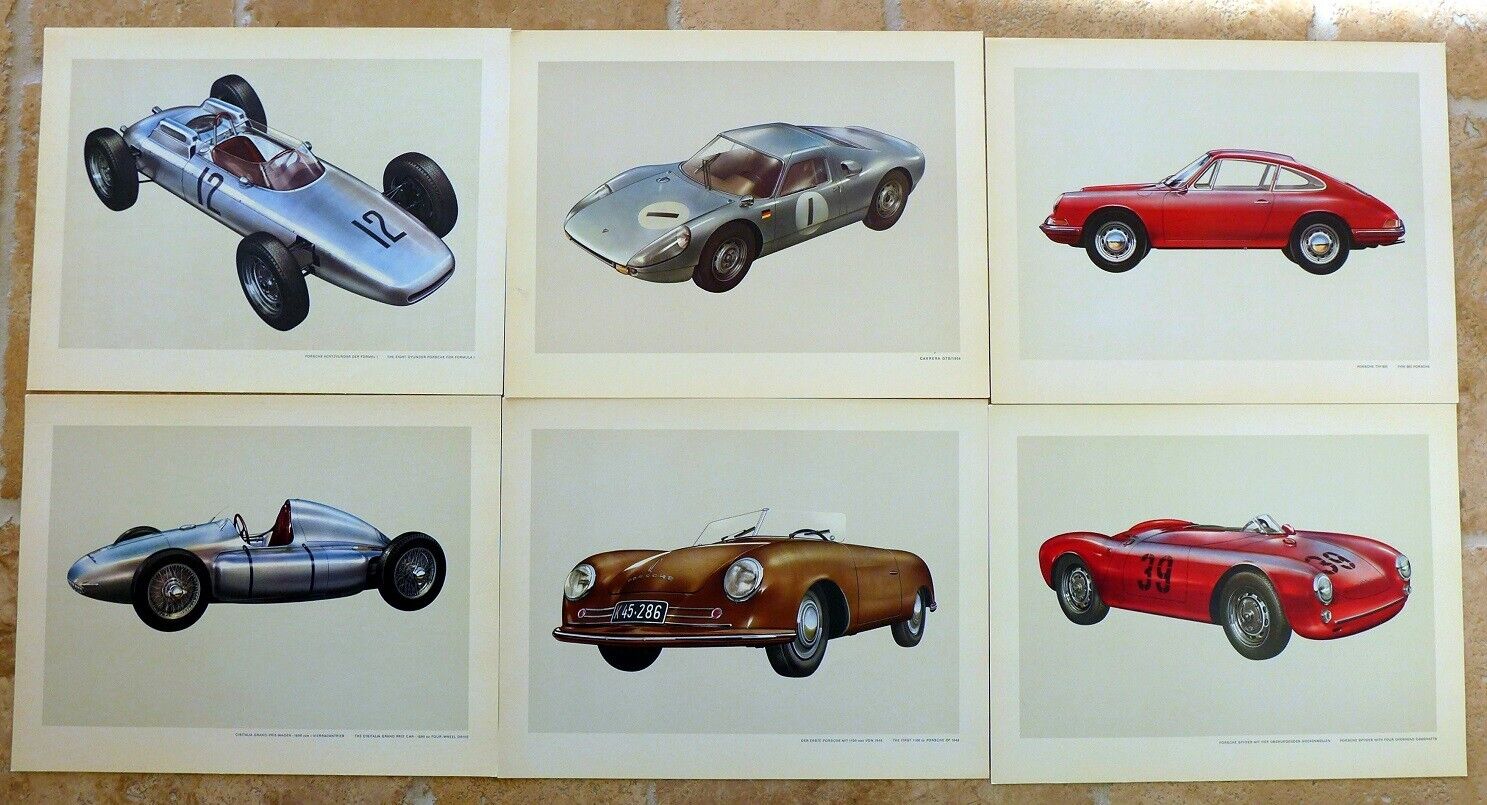 Porsche Kassette 18 ORIGINAL prints