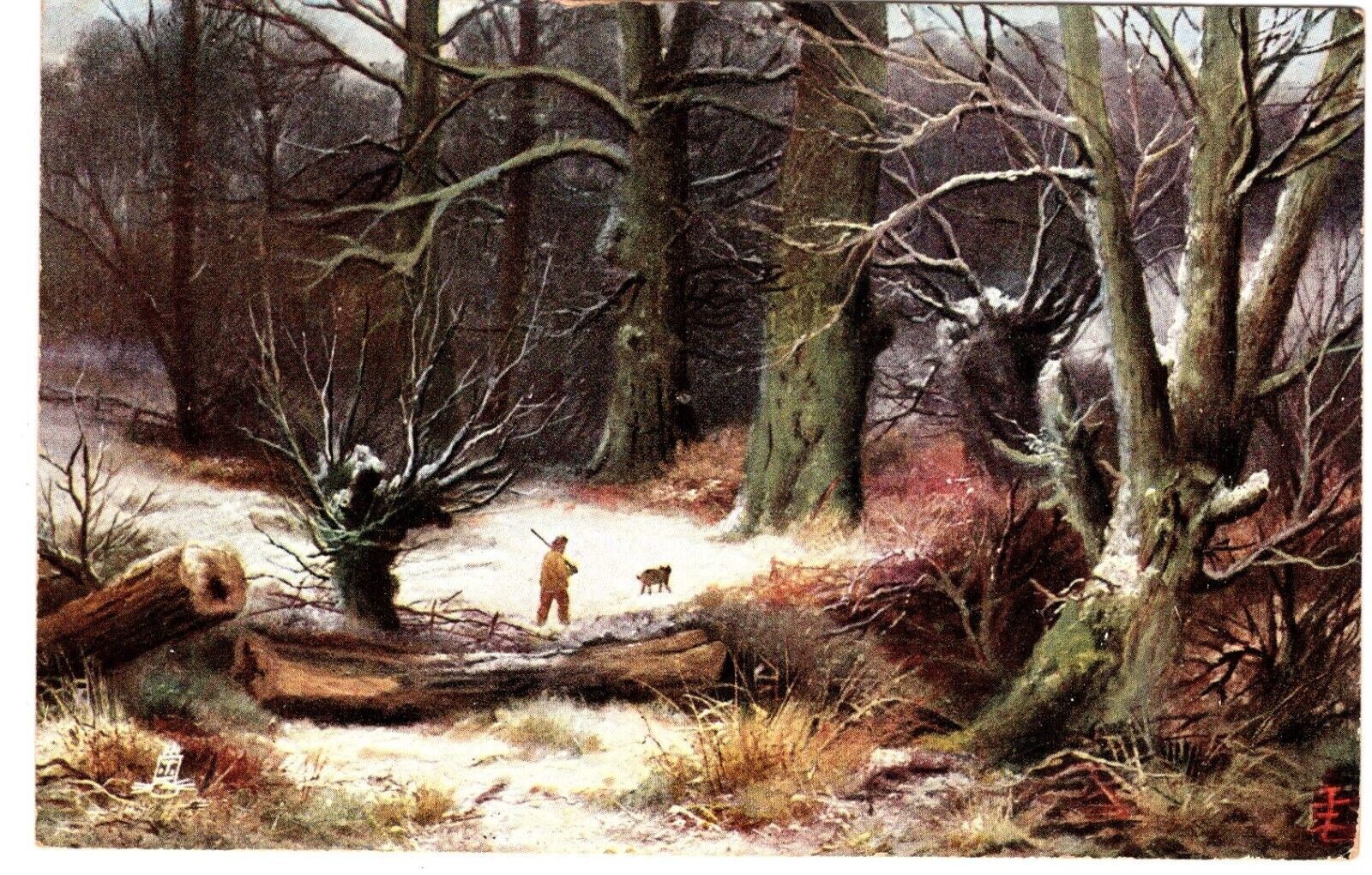 Rapheal Tuck   Winter Scenes     C. early 1900\'s   Unposted