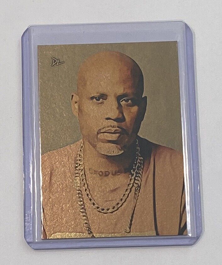 DMX Gold Plated Limited Edition Artist Signed “Earl Simmons” Trading Card 1/1