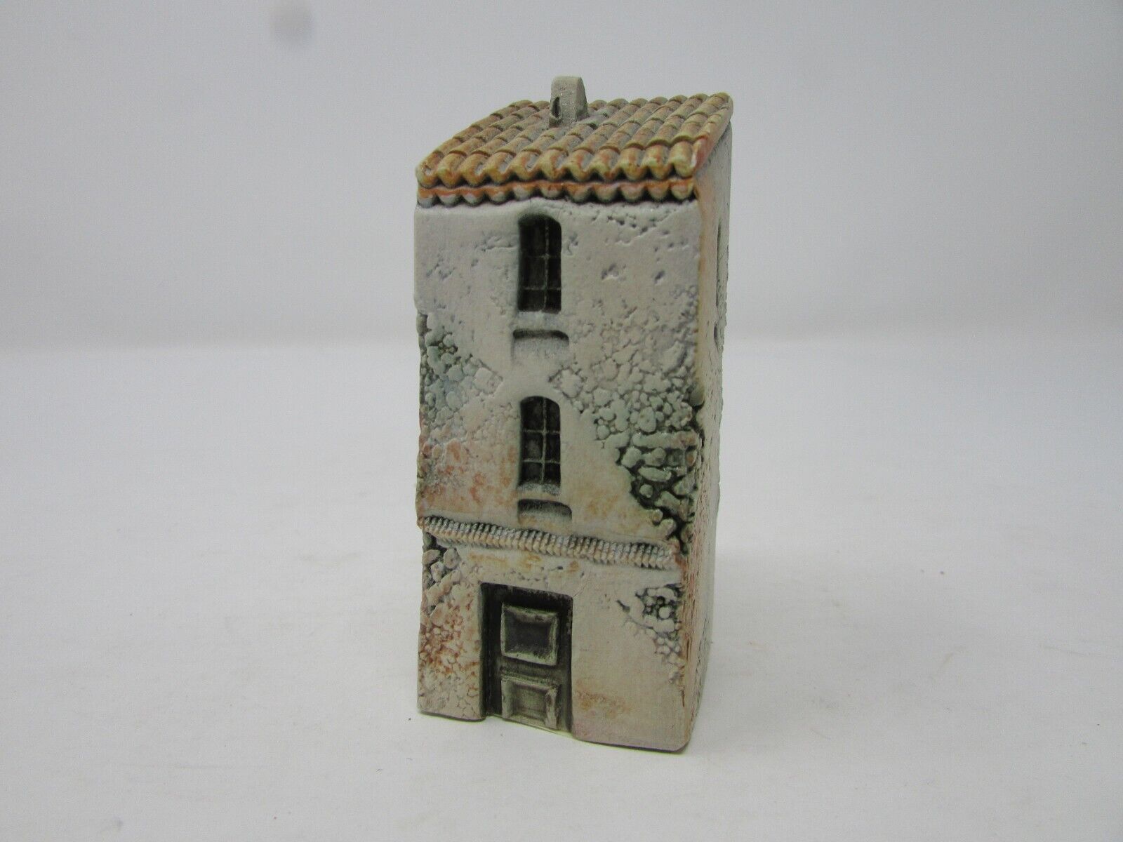 J.P. Gault Miniature Building 3 Story Slant Roof House fait main Provence France