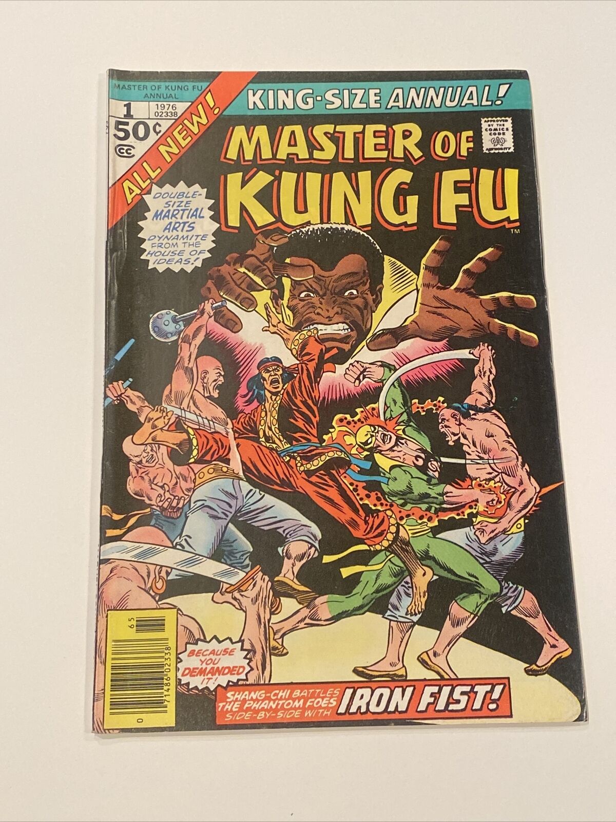 Master of Kung-Fu: King-Size Annual #1 (Marvel 1976) 1st Quan-St\'ar, 1st Team-Up