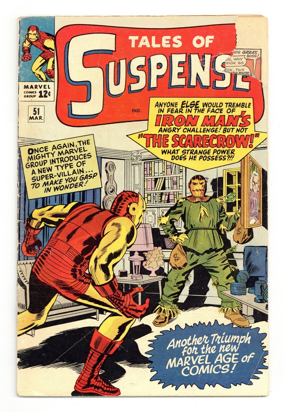 Tales of Suspense #51 PR 0.5 1964