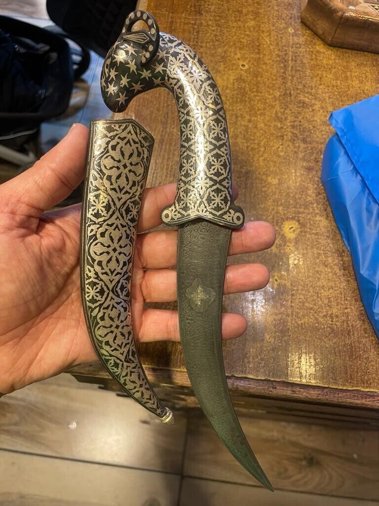 islamic Arabic Yemeni Dagger Khanjar Knife Handmade Dagger