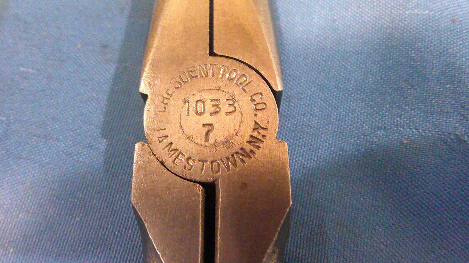 Vintage CRESCENT TOOL CO 1033 7” Needle Nose Pliers CRESTOLOY Jamestown USA (219