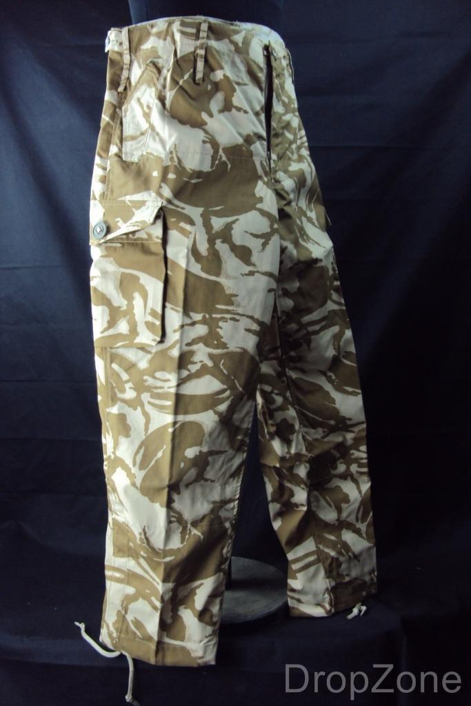 Genuine British Army Desert DPM Camouflage Windproof Combat Trousers